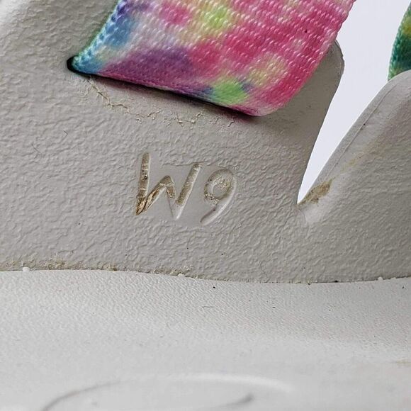 Chaco Chillos Tie Dye Sandals Women's US Size 9 Lightweight Comfort Slides - Picture 8 of 9